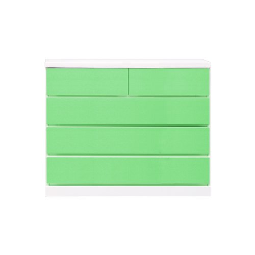 アルファタカバ ベビータンスシリーズ タント 100cm4段 (パステルグリーン)