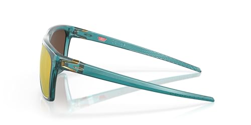 Image of Oakley Sunglasses for Men - OO9100 Leffingwell Rectangular Sunglasses PRIZM Lenses
