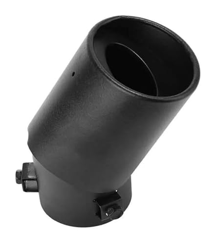 Garganta Cola Tubo De Escape De Acero Inoxidable, Tubo De Escape Trasero De Coche, Punta De Silenciador, Piezas Curvas De 63mm, Garganta Trasera