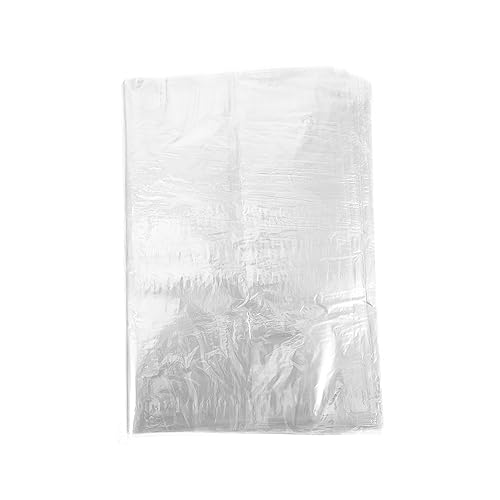HOMOCONO 100pcs Heat Shrink Plastic Bag Shrink Wraps for Jars Vacuum Sealed Bags Shrink Wraps for Soaps Clear Sealable Bags Food Vacuum Seal Bags Clear Shrink Bags Heat Shrink Film PVC