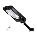 【Risparmio energetico e 0 bollette elettriche】 È facile da installare, non sono necessari cavi né elettricità. Si consiglia di installare su una parete o un palo con un'altezza di 2~3 metri. Perfetto per giardino, patio, cortile, garage, piazze, parcheggio, ecc.