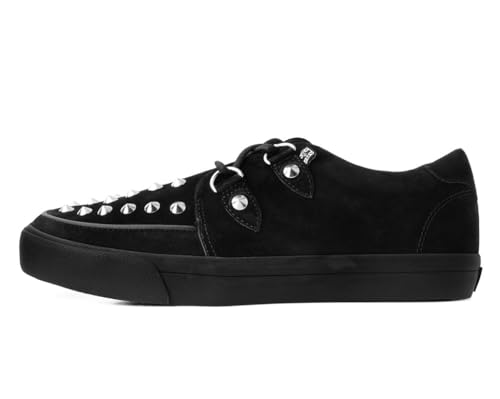 Image of TUK Suede Creeper Sneaker Shoes for Women and Men, D Ring Lace Up Shoes