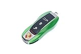 Diese Abdeckung passtfür Porsche Schlüssel (wie abgebildet): Porsche Cayenne Typ 92A BJ 2011-, Porsche Panamera Typ 970 BJ 2011-, Porsche Boxster Typ 981 BJ 2013-, Porsche Cayman Typ 981 BJ 2013-, Porsche Carrera 911 Typ 991 BJ 05.2012-, Porsche 918 Spyder BJ 2014-, Porsche Macan BJ 2014-. Bitte vergleichen Sie vor dem Kauf Ihren Schlüssel mit der Abbildung.