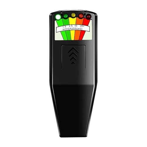 Medidor Gauss Digital Portátil con Pantalla LCD y 5 LEDs