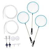 Red de inmersión para pescar: una gran ayuda para ayudarle a incubar peces y camarones, red de pesca flotante