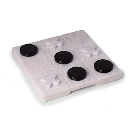 Bey-Berk Marble Tic Tac Toe Set