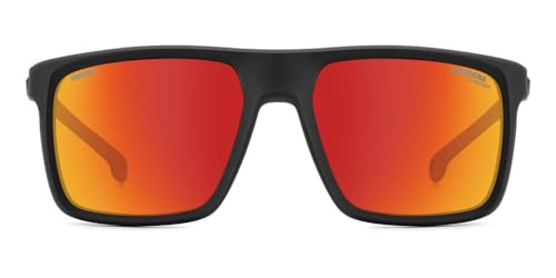 Image of Carduc 049 /S Sunglasses Matte Black /Red Multilayer 57 /18 /140 Men's Glasses