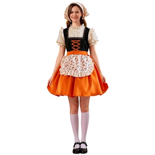 Costume traditionnel en lin pour fête de la bière et loisirs
