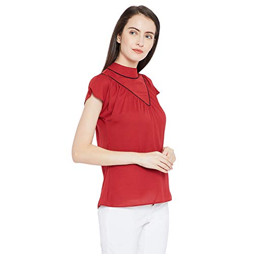 Image of Imfashini Women's Plain Regular Fit Top