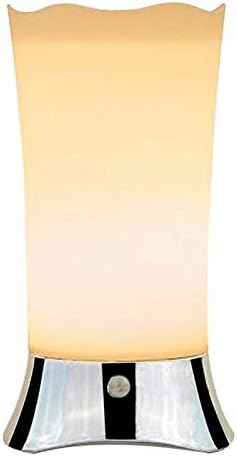 Deeplite Cordless Battery Operated Lamps for Home Table, Small Decorative Motion Sensor Night Light for Hallway, Bedroom, Bathroom, Kitchen Tables, Retro Nightstand Desk Lamp with Soft Light