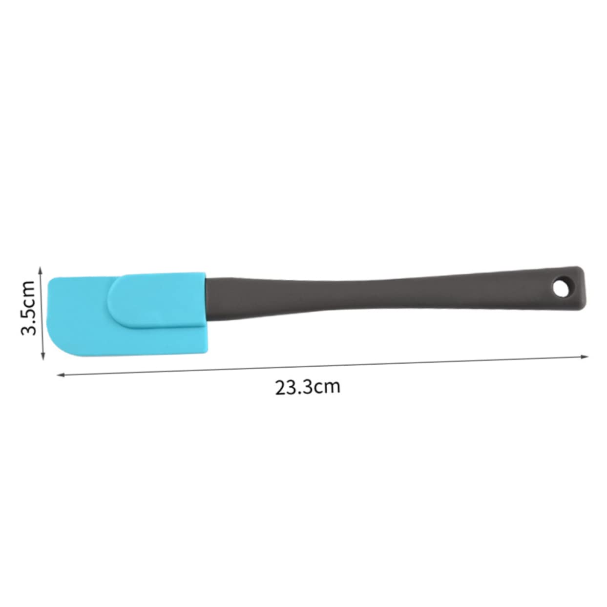 GRIRIW 4pcs Silicone Spreaders Plastic Handle Cheese Cutters for Spreading Jam Cream and Butter Versatile Kitchen Utensils for Baking and Decorating