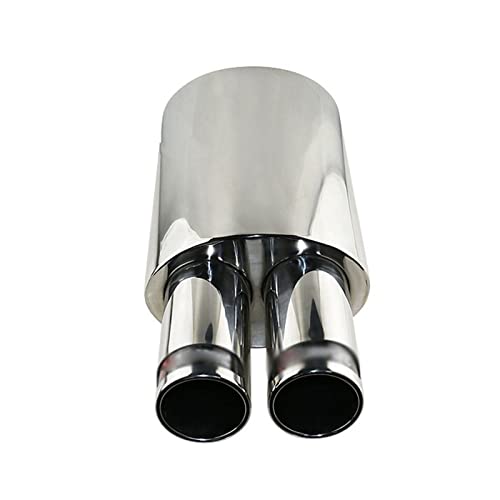 Cache Canule Échappement Inox Pour Volvo XC60 XC90 S90 V90 S60 (2014-2020) – Embout Silencieux Chromé Look Sport