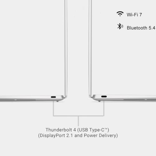 Image of Dell XPS 13 9350 AI Business Laptop (13.4 inch FHD+ 120Hz, Intel Core Ultra 5 226V (> i7-1355U), 16GB RAM, 512GB SSD) Copilot+ PC, RGB Webcam, Fingerprint, Wi-Fi 7, 2x Thunderbolt 4, Win 11 Pro (Renewed)