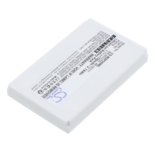 TECHTEK Batería 750mAh Compatible con [CipherLAB] 8001, 8300 L, CPT8071, para [Metrologic] MK5502, MK5502 79B6107, MK5502 79B614, MK5502 79B639, MS5500, MS5500 Optimus S, SP5500 sustituye 100845, FB