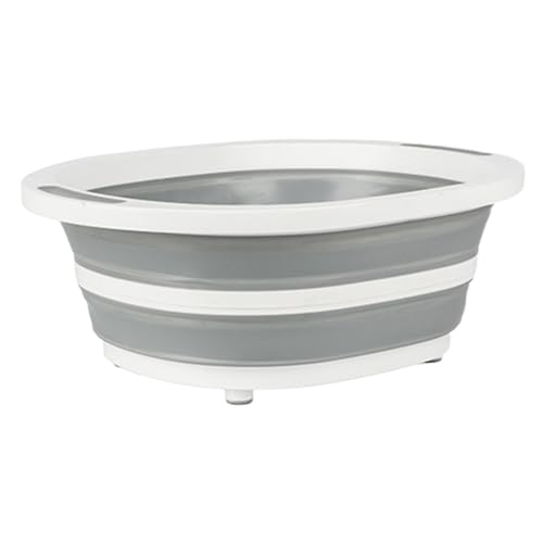 Tabla De Cortar Para Acampada | Tabla Plegable Para Viaje | con Tapa Cestillo de Lavado y Escurrido de Verduras 9L para Fregadero de, Viajes Largos, Exteriores, Restaurante, BBQ
