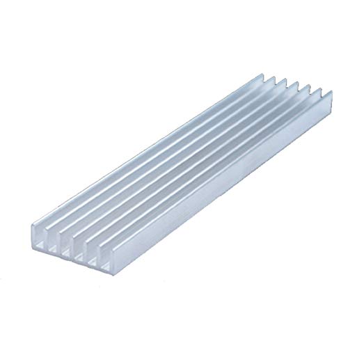Dissipateur de chaleur en aluminium pur Reland Sun 150x19,7x15,6mm lot de 5 pièces