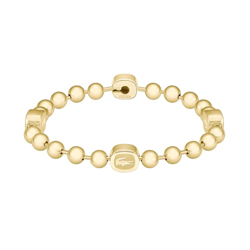 Lacoste Armband mit Schmuckperlen für Herren Kollektion VIGOR in Gelbgold - 2040409