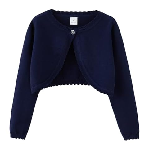 PythJooh Baby Girl Long Sleeve Bolero Cardigan Cover