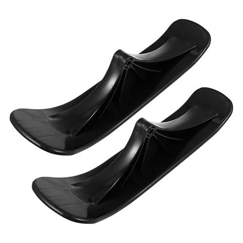Kit de Trottinette de Ski et de Luge Neige | 2 pièces Kit de Conversion de Trottinette de Ski Pièces Rechange pour Planche roulettes d'extérieur,...