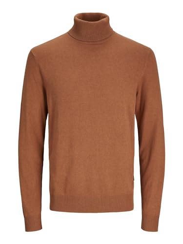 Jack & Jones JJEEMIL 12157417 - Maglia da Uomo, Mocha