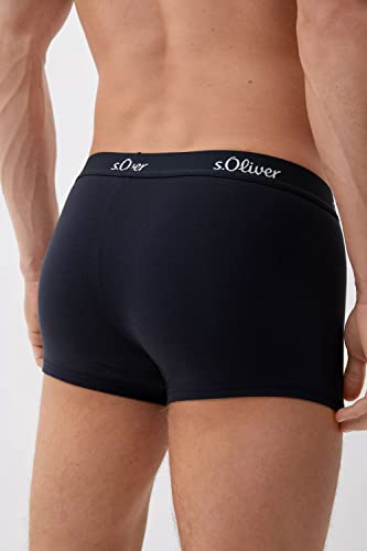 S.Oliver Herren 3X Basic_1 Boxershorts, Navy, S EU – Ansicht 5