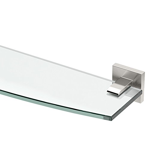 Gatco 4076 Elevate Glass Shelf, Satin Nickel Gatco 4076 Elevate Glass Shelf, Satin Nickel