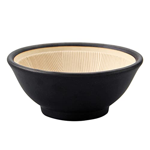 Tazón de cerámica japonesa estilo Suribachi 12 cm miniatura 1