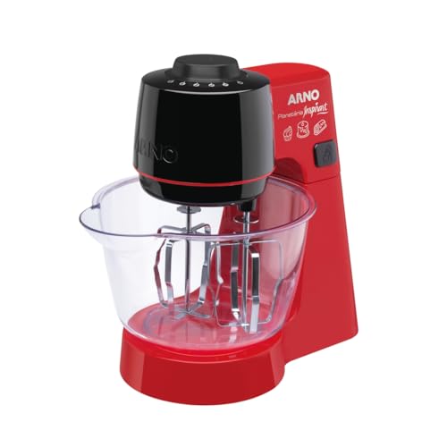 Batedeira Planetária Arno Inspirart Vermelha 127V - KM32