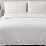 Great Bay Home Extra Soft Velvet Plush Twin Micro Fleece Sheet Set | Deluxe Microplush Non Pilling Sheets, Deep Pocket | Lavish Sherpa Velvet Luxe Collection (Twin, Winter White)