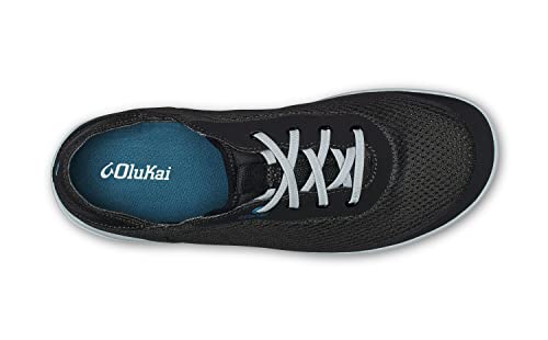 Image of OluKai Moku Pae Slip-On Men's Boat Shoes, Breathable Mesh Deck Shoes, Lightweight Water-Friendly Beach Sneakers for All-Day Comfort