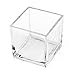 8" Square Large Glass Vase - 8 Inch Clear Cube Oversize Centerpiece - 8x8x8 Candleholder by Vasefill
