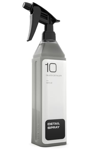 GREYSCALE No. 10 Detail Spray (22 oz) – High Gloss Quick Detailer & Drying Aid | Waterless Wash, Clay Lube & Final Touch | Streak-Free, Sun-Safe, Multi-Surface Auto Detailing Spray
