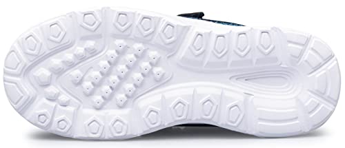 Image of Kids Shoes Toddler Boys Girls Running Sports Strap Sneakers | Children Breathable Casual Tennis Walking Athletic School Non-Slip Lightweight
