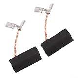 AugustknowU Carbon Brush Set A27343 for Porter Cable DWP611 PK 450PK Router - Replacement Motor Brushes with Wire and Springs - Power Tool Repair Parts (