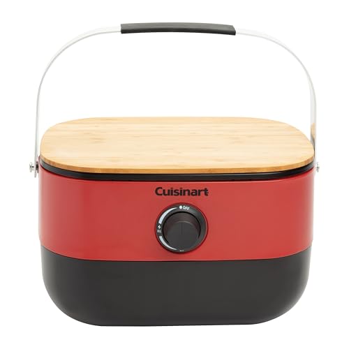 Cuisinart CGG-750 Venture Portable Gas Grill, Red