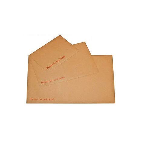 K-One A5 / C5 229 x 162mm Hard Board Backed Envelopes"Please Do Not Bend" (Pack of 250)