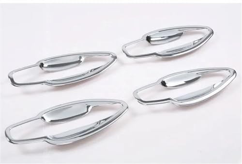 Pegatinas de manija para Peugeot 2008: cubiertas de fibra de carbono antiarañazos 2013-2019