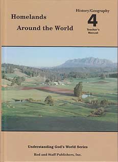 Unknown Binding Homelands Around the World Grade 4 History/Geography Teacher's Manual Book