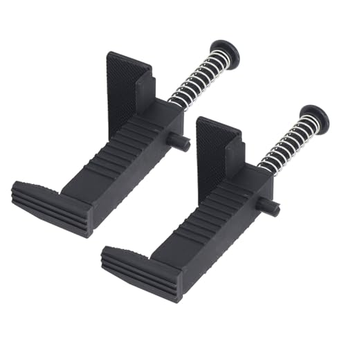 Fafeicy 2 Pcs Brick Line Runner Bricklaying Tool Brick Line con rango de abrazadera de 9 a 12 cm, almohadilla antideslizante para proyectos de albañilería miniatura 4