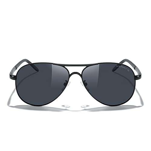 MERRY'S Aviator Sunglasses For Men Women Polarized Driving Sun glasses UV400 Protection S8513