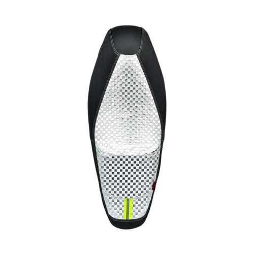 Funda de asiento para motocicleta Honda Click 125/150 protectora color plateado