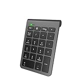 Bluetooth テンキーボード 22キー スペースグレイ AL-BK22K-F