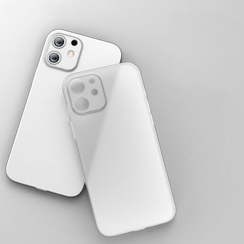Coque ultra fine mate pour iPhone 11 et iPhone XS Max protection blanche