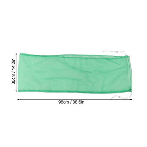Image of Birdcage Nylon Mesh Net Adjustable Dustproof Seed Catcher Guard Net Cover for Parrots Parakeet Macaw Cage