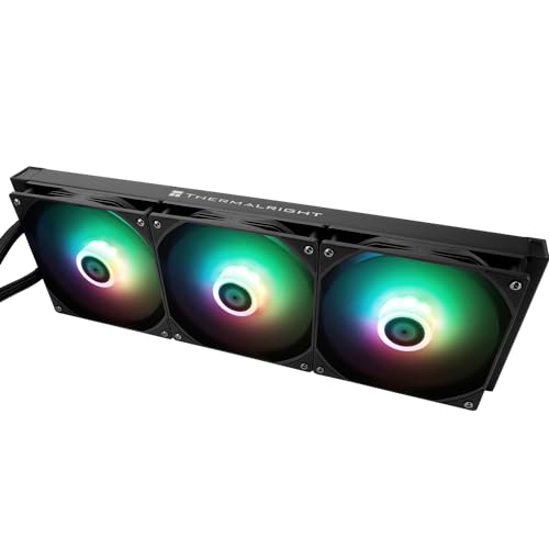 Refrigeración líquida todo en uno Thermalright Frozen Warframe 420 ARGB Black 12cm 3