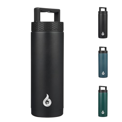 Image of BJPKPK 18oz Insulated Water Bottle Stainless Steel Water Bottle with Handle