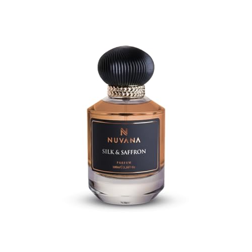 Image of Silk & Saffron Luxury Parfum | Premium Saffron Woody Amber Fragrance | Eau de Parfum 100ml | Long Lasting | Ideal for Special Occasions & Evenings | Woody Amber Perfume