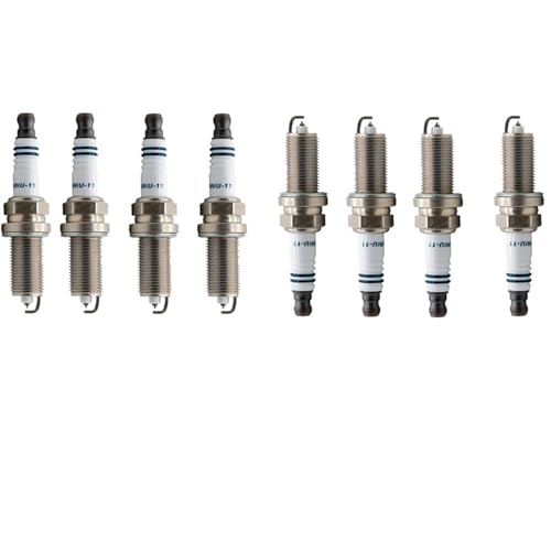 Candele Sistema di accensione 2 Pezzi Candele Sistema di accensione Candele Originali per Auto ad Alte Prestazioni Candele Iridium Power Torch con scanalatura a U