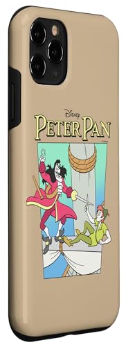 Coque iPhone 11 Pro Disney Peter Pan et Capitaine Crochet design coloré - 3