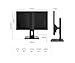 JapanNext Monitor 21,5 Zoll IPS Full HD (1920x1080) | HDR | USB-C-Aufladung (65W) Höhen- & Neigungsverstellung (HSP) Integrierte Lautsprecher | G-Sync/FreeSync | 2 Jahre Garantie | JN-I215FLFHSP-C65W